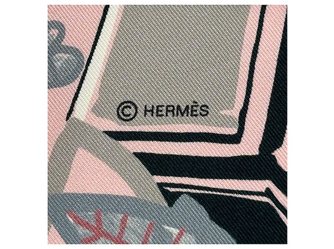 Hermès Hermes Carre 90 Seidentuch Pink Mehrfarben - Ansicht 4