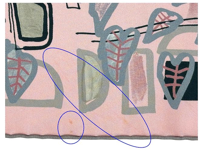 Hermès Hermes Carre 90 Seidentuch Pink Mehrfarben - Ansicht 7