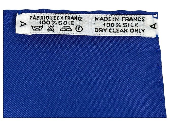 Hermès Pañuelo de seda Hermes Caty Design Negro Roja - vista 5