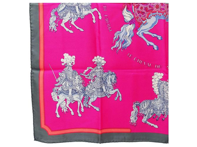 Hermès Hermes Seidentuch rosa Pink - Ansicht 4