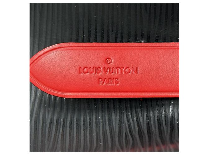 Borsa a mano Louis Vuitton in pelle Epi Nero Rosso Blu Giallo - vista 6