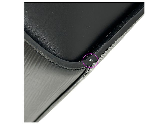 Louis Vuitton Epi Leather Handbag Black - view 13