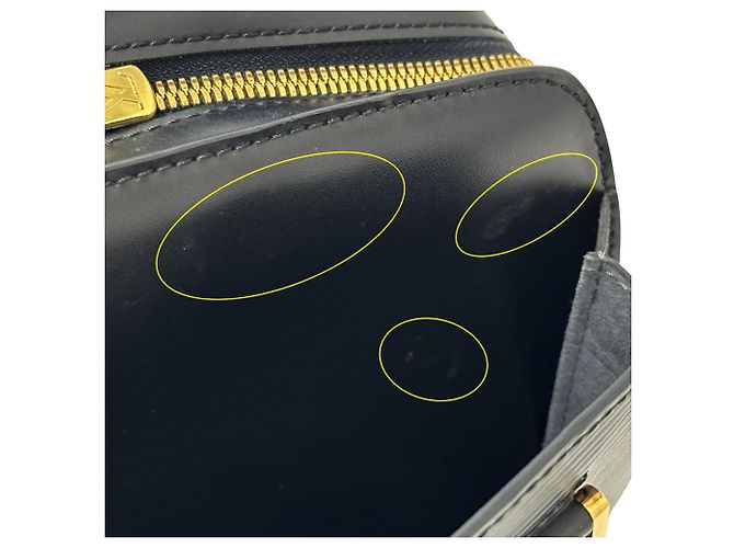 Louis Vuitton Epi Leather Handbag Black - view 9