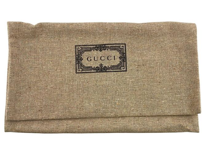 Conjunto de Carteira Longa e Porta-cartões Fragment Gucci GG Supreme Preto - vista 15