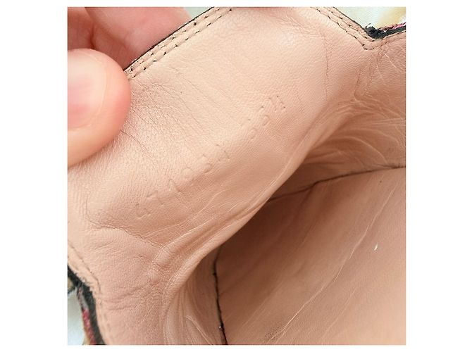 Gucci Princetown Mules Broccato Perle SS17 Nero Rosa Bianco D'oro - vista 5