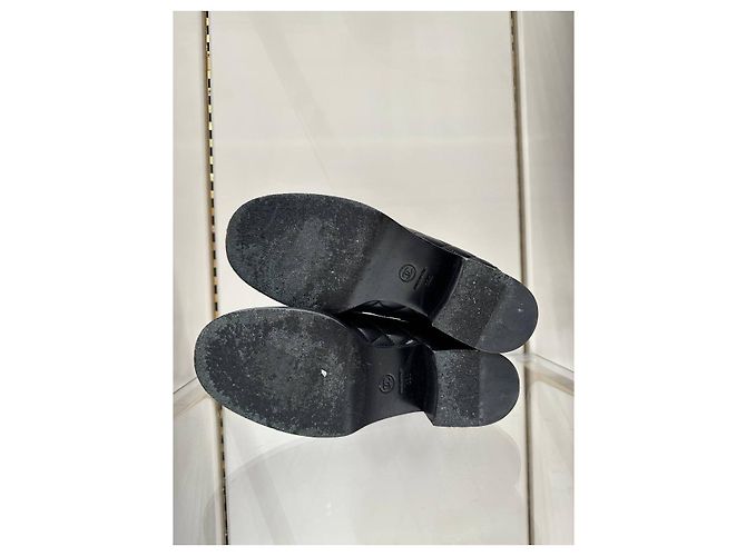 Timeless Chanel 23C Paris–Monte Carlo Mocassini Matelassé CC Heart Sz.39 Usato - vista 3
