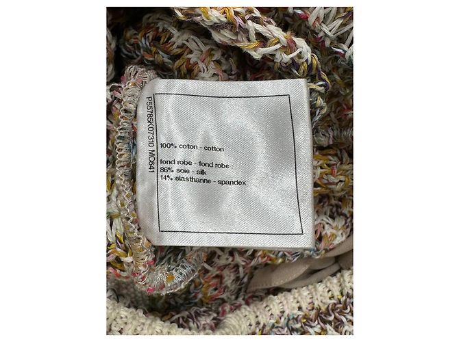 CHANEL 17C Cuba Collection Strickkleid Multicolor Sz.34 gebraucht - Ansicht 6