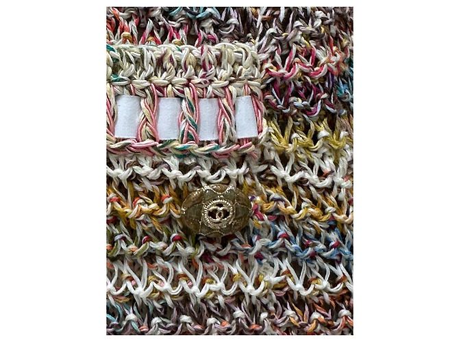 CHANEL 17C Cuba Collection Strickkleid Multicolor Sz.34 gebraucht - Ansicht 7
