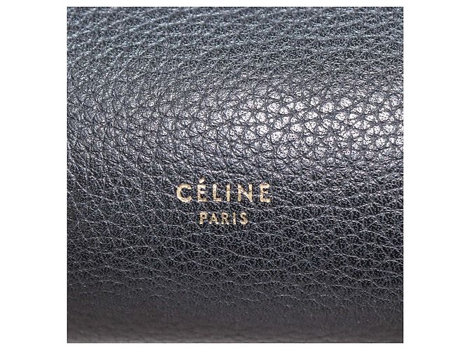 Céline Mini borsa a mano Celine Belt in pelle nera Nero - vista 5