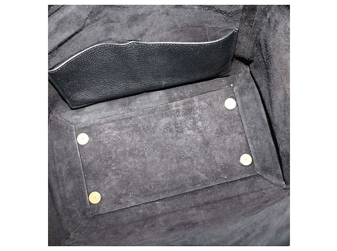 Céline Mini borsa a mano Celine Belt in pelle nera Nero - vista 6