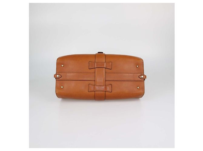 Borsa Stirrup Gucci in pelle Tan Marrone - vista 4