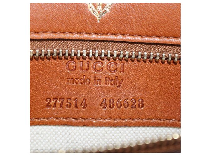 Borsa Stirrup Gucci in pelle Tan Marrone - vista 5