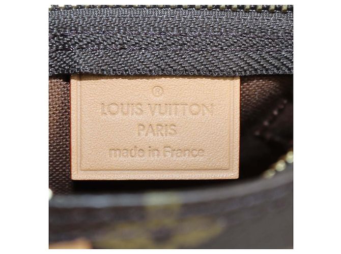 Borsa Nano Speedy in tela Monogram Louis Vuitton Marrone - vista 5