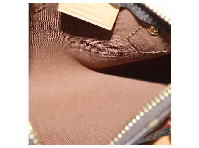Borsa Nano Speedy in tela Monogram Louis Vuitton Marrone - vista 6