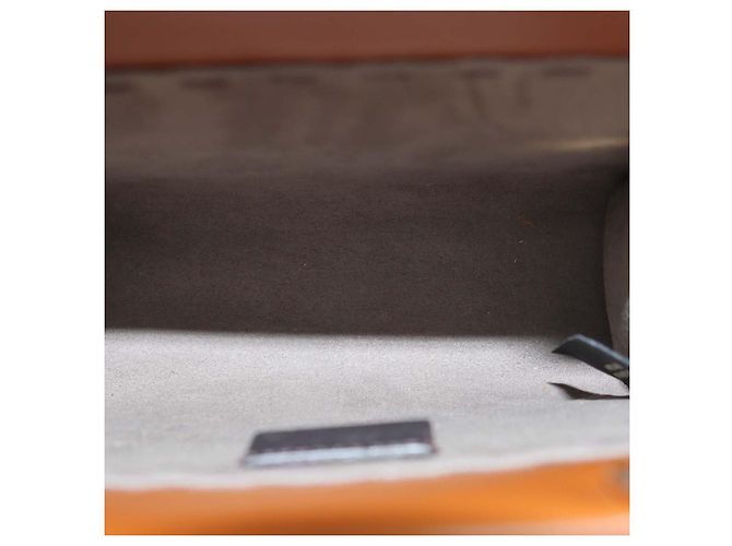 Mini bolso tote Sunshine Shopper Fendi de piel marrón Castaño - vista 6