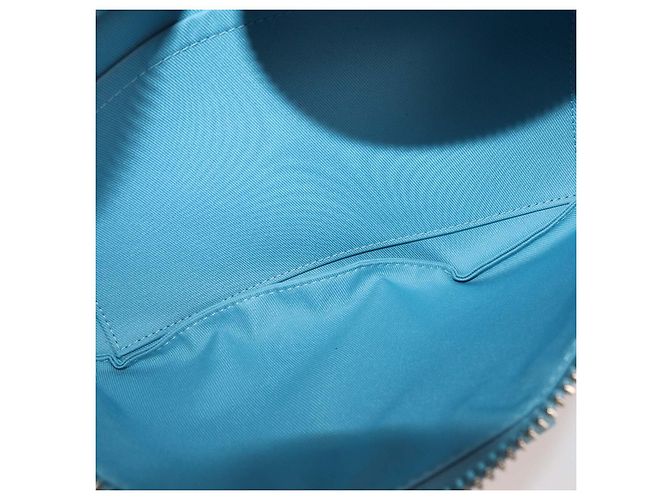 Autre Marque Louis Vuitton x Yayoi Kusama Maxi Bumbag in pelle Monogram stampata azzurro - vista 6