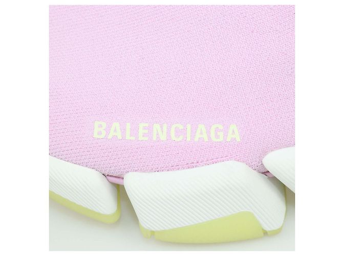 Sneakers Balenciaga Pink Knit Speed Trainer Rosa - vista 6