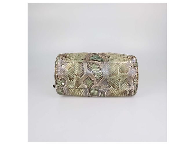 Borsa Soho Tote Gucci Dubai Edition in pitone multicolore - vista 4
