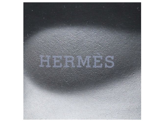 Hermès Sandali Chypre in pelle nera Hermes Nero - vista 6