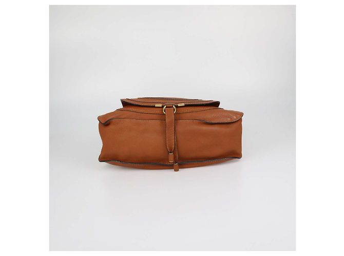 Chloé Borsa a tracolla Chloe Marcie Medium in pelle marrone - vista 4
