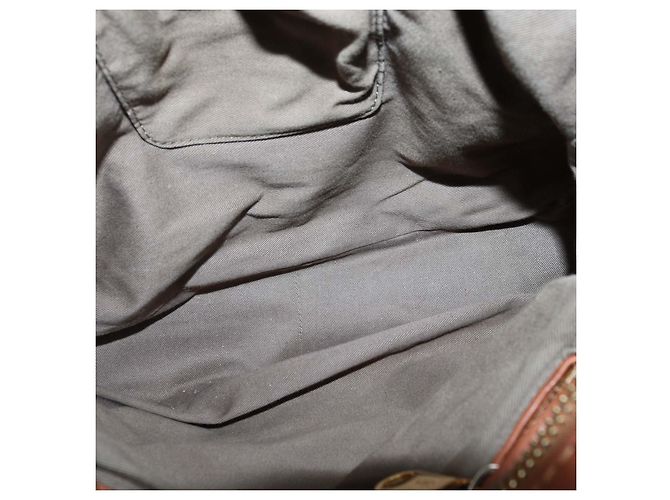 Chloé Borsa a tracolla Chloe Marcie Medium in pelle marrone - vista 6