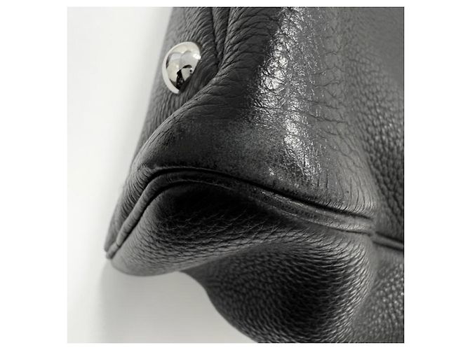 Hermès Borsa Hermes Taurillon Clemence Victoria 35 Nero - vista 9