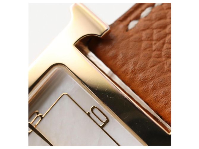 Hermès Reloj de pulsera Hermes H-Watch White Shell - vista 11