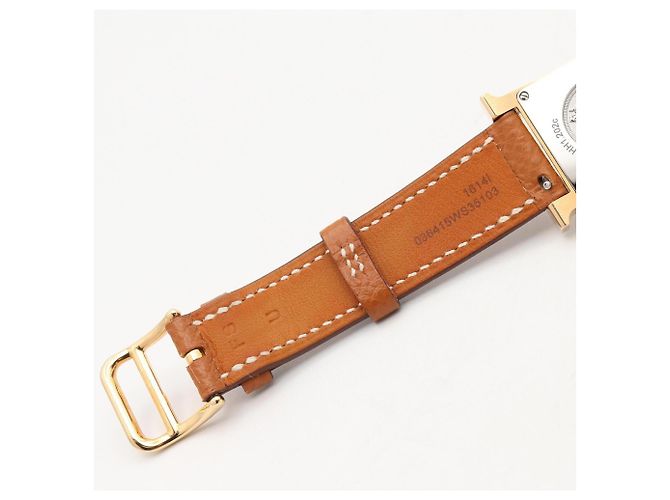 Hermès Reloj de pulsera Hermes H-Watch White Shell - vista 13