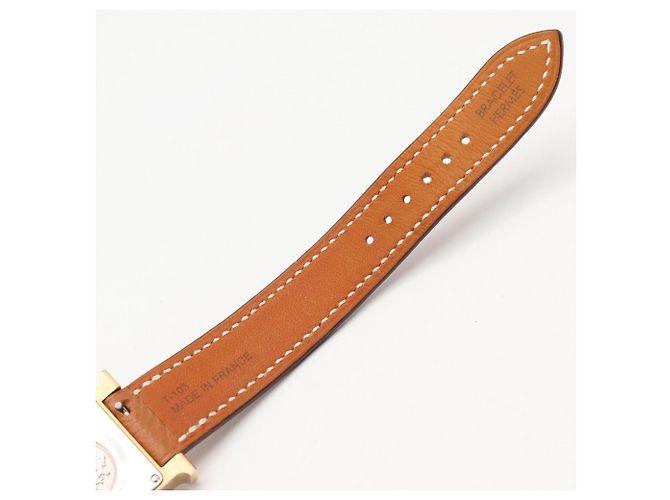Hermès Reloj de pulsera Hermes H-Watch White Shell - vista 14
