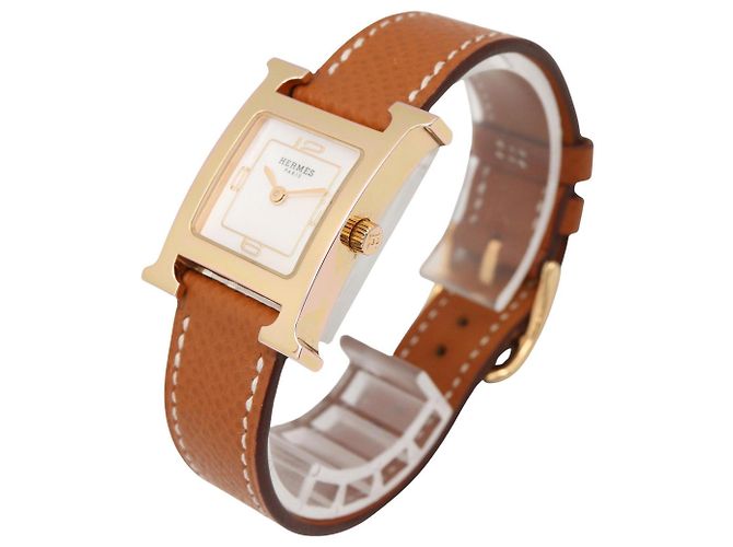 Hermès Reloj de pulsera Hermes H-Watch White Shell - vista 2