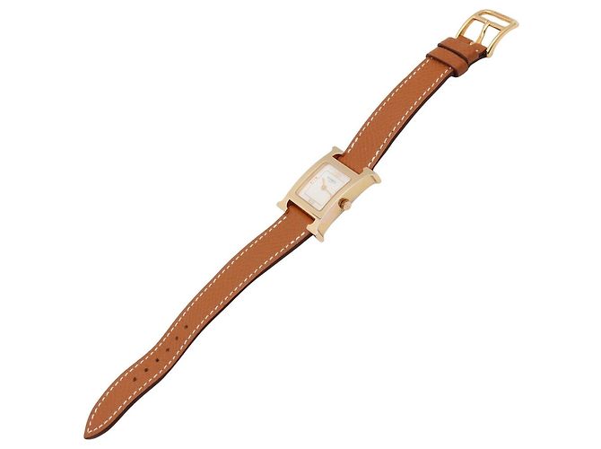 Hermès Reloj de pulsera Hermes H-Watch White Shell - vista 4