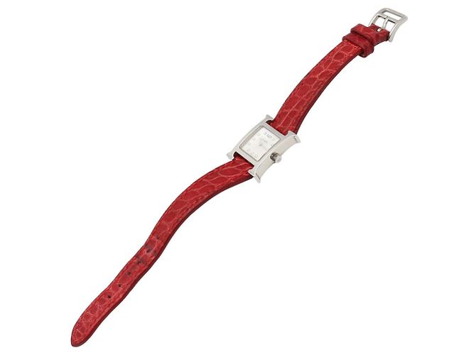 Hermès Reloj de pulsera Hermes H-Watch Mini White Shell - vista 4