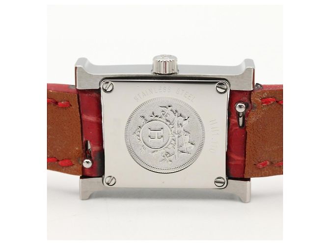 Hermès Reloj de pulsera Hermes H-Watch Mini White Shell - vista 6