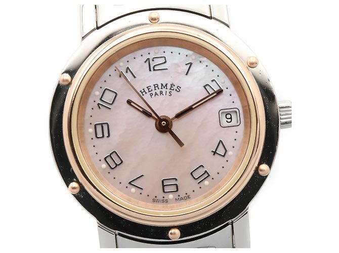 Reloj Hermès Clipper Nacre - vista 3