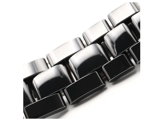 Chanel J12 12-Diamond Black Ceramic Watch - Model H5702 - view 13