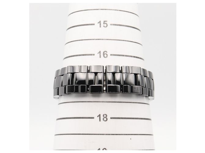 Chanel J12 12-Diamond Black Ceramic Watch - Model H5702 - view 7