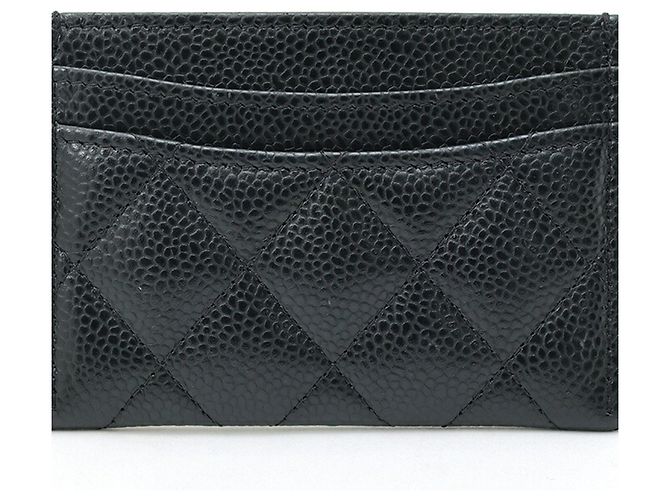 Porta-cartões Classic Matelassé Chanel Preto - vista 2
