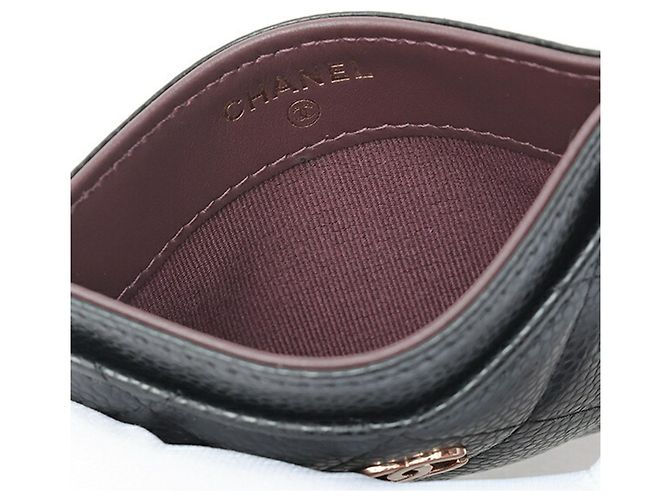 Porta-cartões Classic Matelassé Chanel Preto - vista 6