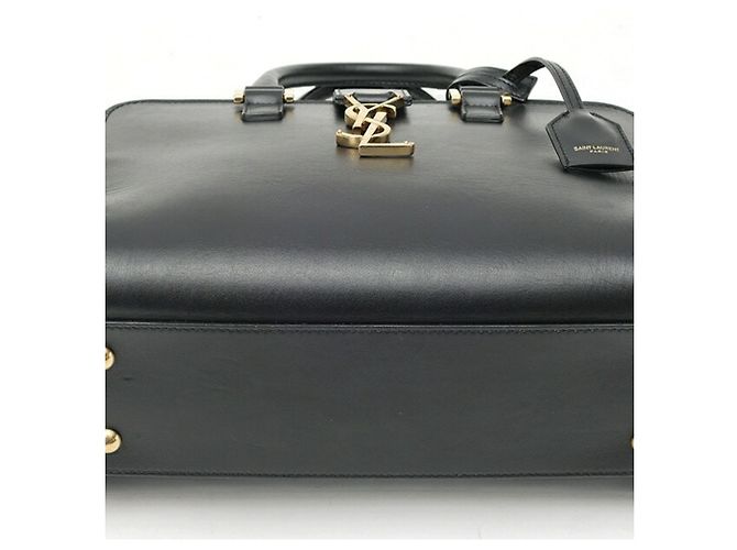 Borsa a tracolla Saint Laurent Baby Cabas Nero - vista 4