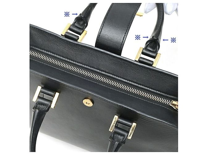 Borsa a tracolla Saint Laurent Baby Cabas Nero - vista 6
