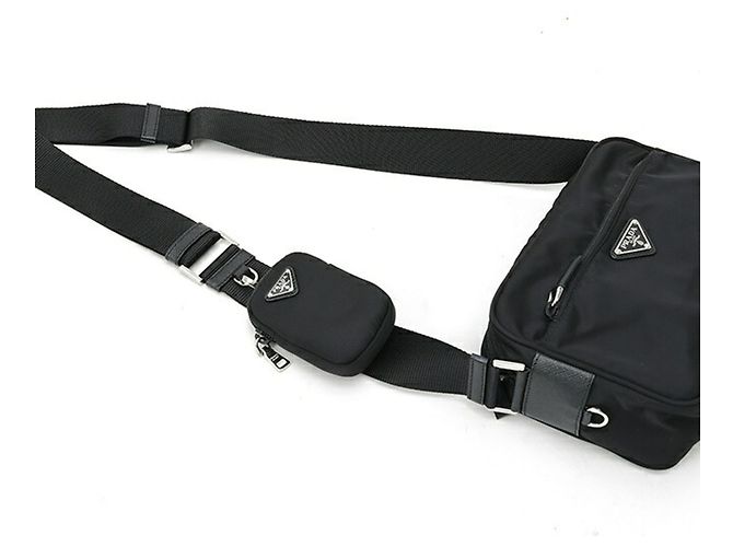 Prada PRADA Re-Nylon Schultertasche Schwarz - Ansicht 2
