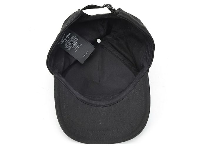 Cappellino da baseball Yves Saint Laurent 5-Panel Nero - vista 6