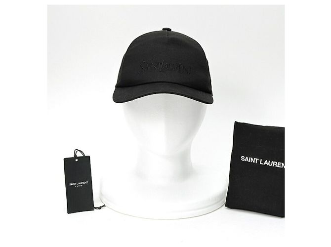Cappellino da baseball Yves Saint Laurent 5-Panel Nero - vista 8