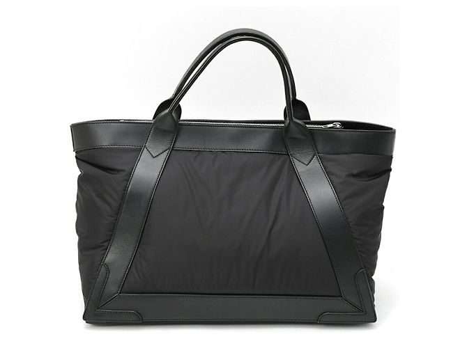 Borsa Cabas M Balenciaga Navy Nero - vista 3