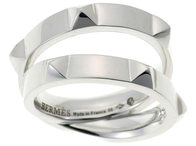 Ring Hermès Anello Doppio Hermes Clou de H - vista 2