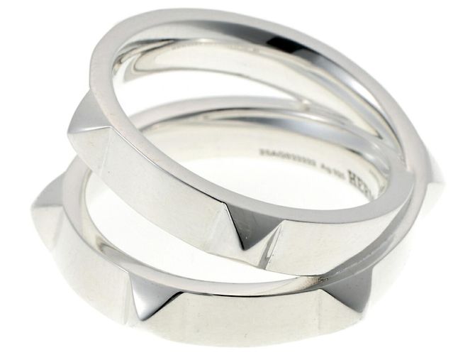 Ring Hermès Anello Doppio Hermes Clou de H - vista 3