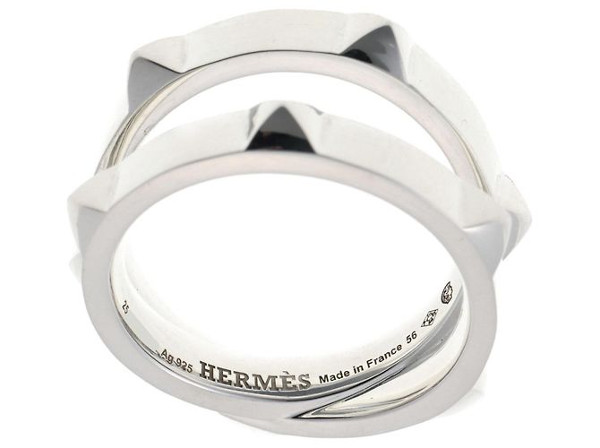 Ring Hermès Anello Doppio Hermes Clou de H - vista 5