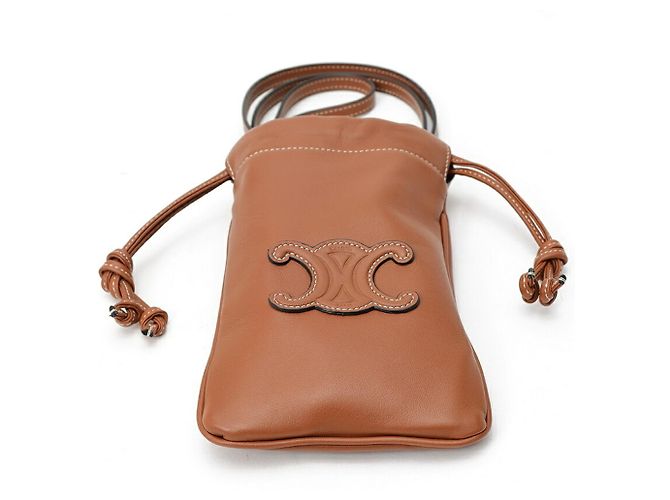 Céline Custodia per cellulare Celine Cuile Triomphe Marrone - vista 4