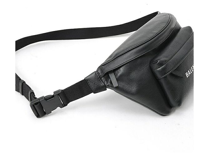 Everyday Borsa Sling Balenciaga in pelle nera Nero - vista 2