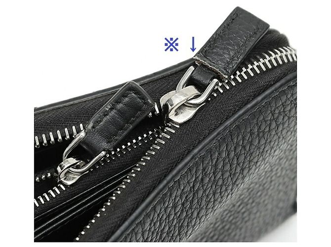 Prada Bi-Fold Long Wallet Schwarz - Ansicht 5